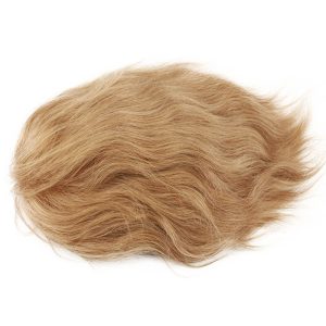 European Virgin human Hairpiece for Men’s Toupee Ultra Transparent Thin Skin PU Replacement Hair Pieces 10”x8” Base Size #21 Color - Image 8