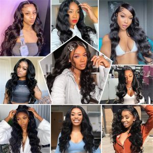 Body Wave Skin Melt Hd Lace Wigs 13*4 Lace Front Wigs Human Hair Real Transparent Lace - Image 10