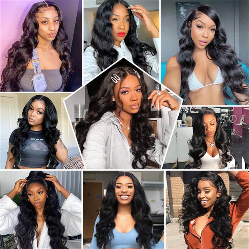 Body Wave Skin Melt Hd Lace Wigs 13*4 Lace Front Wigs Human Hair Real Transparent Lace - Image 10
