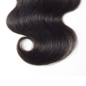 Transparent HD Swiss Thinner lace Free Part Body Wave 5x5 Lace Top Closures Natural Color Pre Plucked Hair Line - Image 4