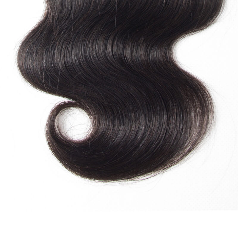 Transparent HD Swiss Thinner lace Free Part Body Wave 5x5 Lace Top Closures Natural Color Pre Plucked Hair Line - Image 4