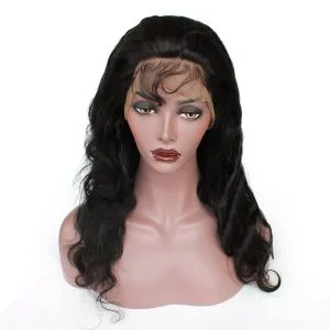 Alternative view of 13x6 Lace Frontal Wig Brazilian Remy Hair Body Wave 180% Density Lace Front Human Hair Wigs For Black Women Pre Plucked Natural Hairline