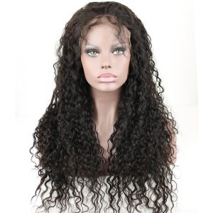 Water Wave Remy Human Hair Lace Front Wig for Black Women Bleached Knots and Baby Hair Around 16inch - Image 3