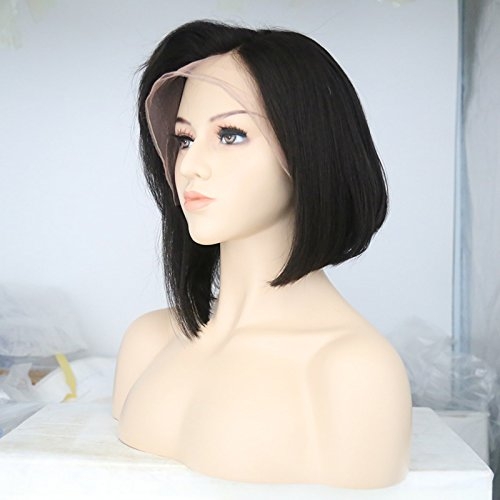 150% Density Brazilian Straight Human Hair Bob Wig Unprocessed Short Human Hair Lace Front Wigs 13x6 Lace Frontal for Black Women - Image 3