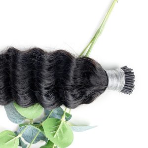 100% Raw Cambodian I Tip Extensions I Tip Remy Hair Extension Deep Wave Raw I Tip Hair - Image 5