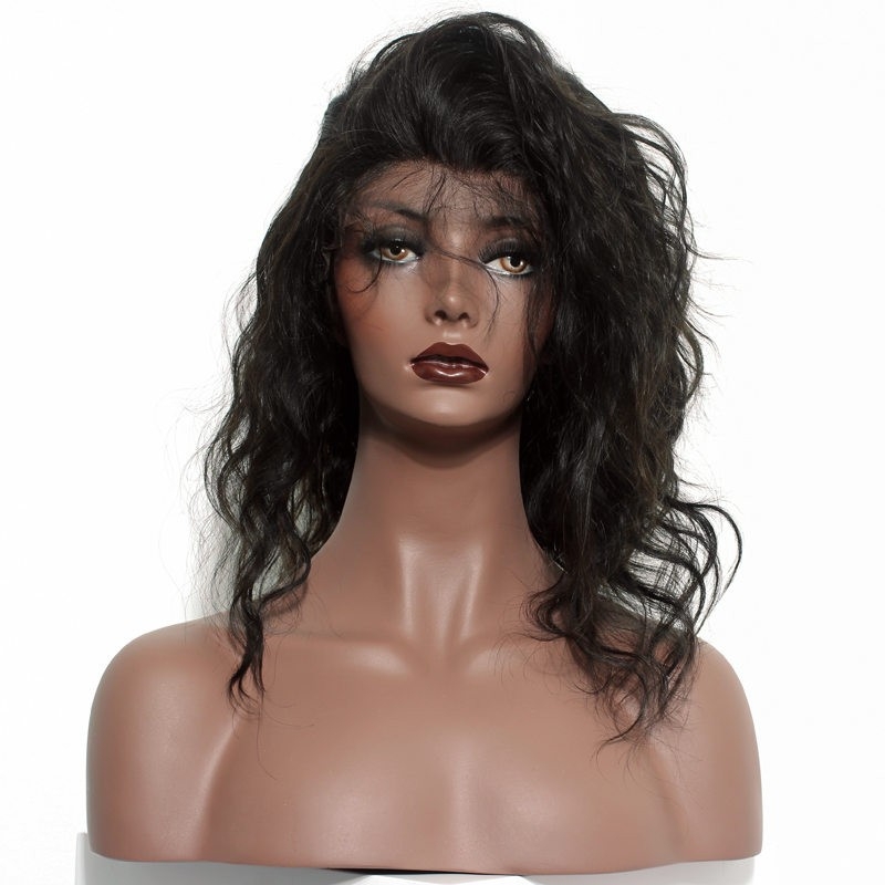Lace Front Wigs Human Hair Wigs Natural Wave Malaysian Hair Human Hair Glueless Lace Front Wigs With Natural Baby Hair - Image 2