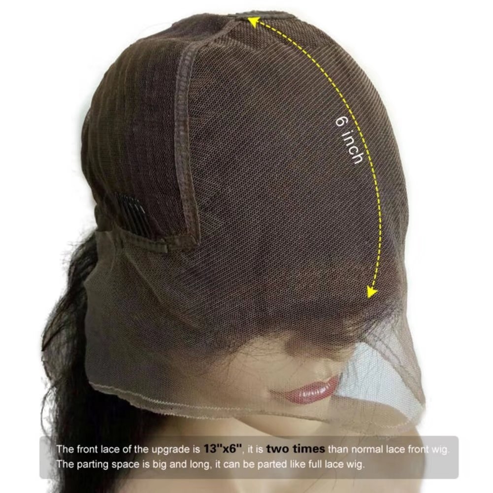 New Arrival 13x6 Lace Front Silky Straight Brazilian Remy Hair for Black Women Long Parting Space Human Hair Lace Front Wigs - Image 6