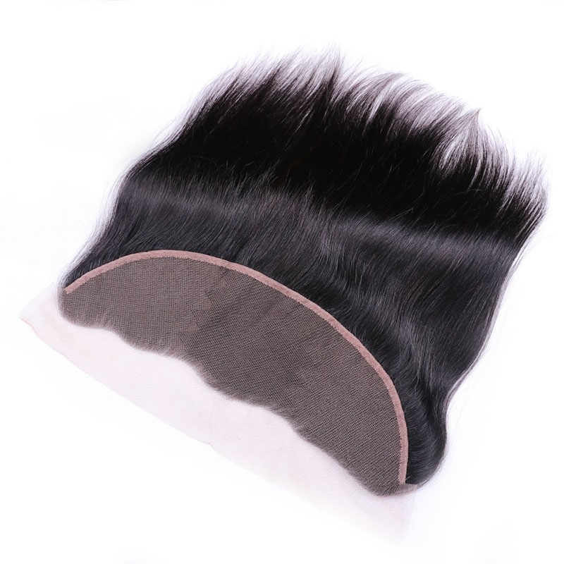 Natural Straight Hair 3 Bundles With Frontal Closure 13x4 Ear To Ear Lace Frontal With Bundles Unprocessed Human Hair - Image 2