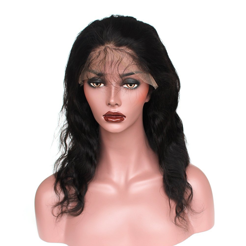 13x6 Lace Frontal Wig Brazilian Human Hair Wigs Body Wave 130% Density Lace Front Wigs For Black Women With Baby Hair Pre Plucked Natural Hairline - Image 2