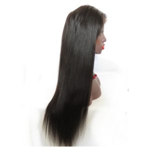 Alternative view of 8A Brazilian 13x6 Lace Front Wigs Human hair Glueless Pre plucked Natural Hairline Straight Front Lace Wigs With Baby Hair