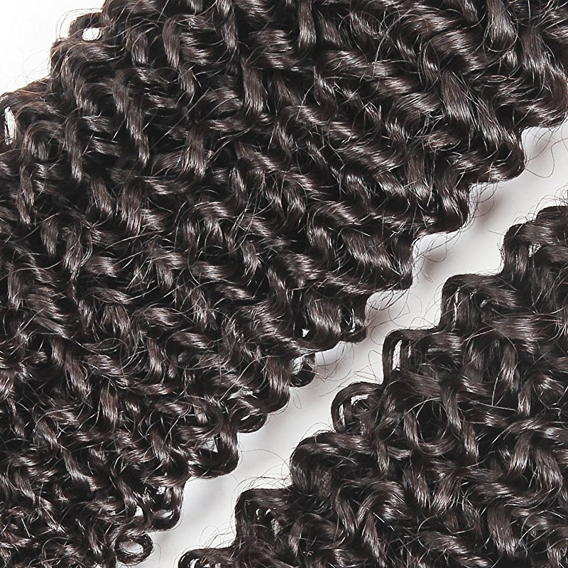 Unprocessed Human Curly Hair Malaysian Deep Curly Human Hair 3 Bundles With 4x4 Lace Closure - Image 5
