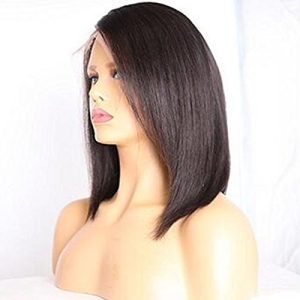 Deep Part 13X6 Short Lace Front Wigs Silky Straight Bob Wig Side Part Human Hair Wigs Remy Hair Brazilian Hair Wgs for Black Women - Image 2