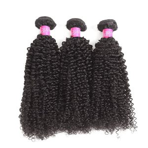 Unprocessed Human Curly Hair Malaysian Deep Curly Human Hair 3 Bundles With 4x4 Lace Closure - Image 3
