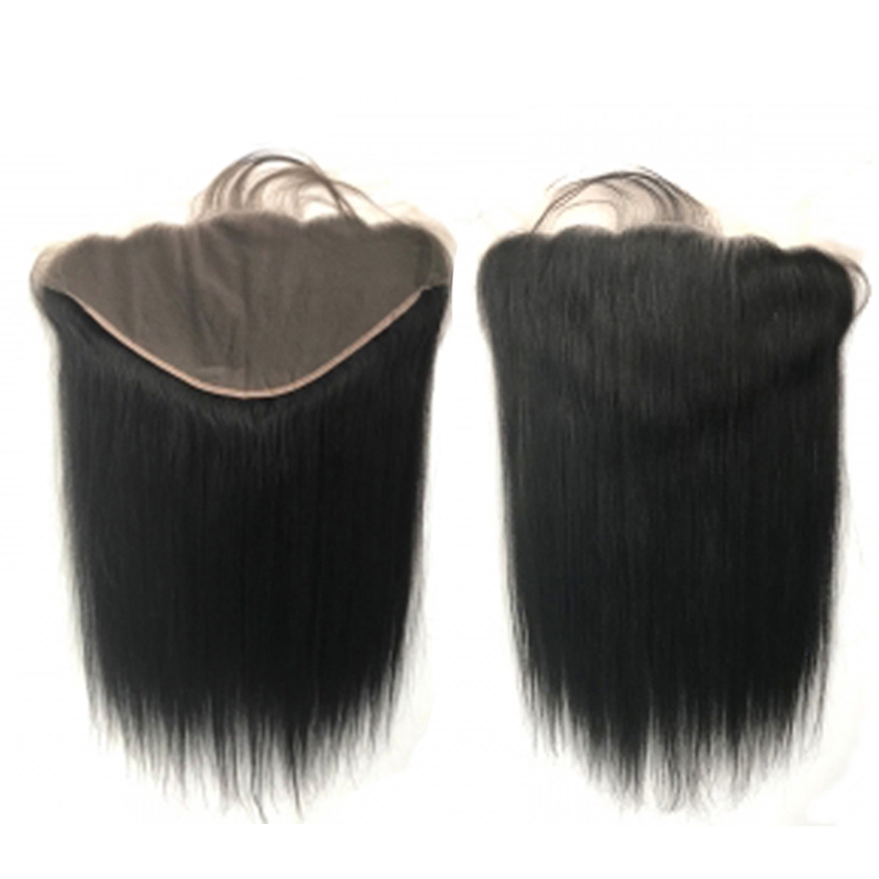 Lace Frontal Closure Ear To Ear 13X6 Free Part With Baby Hair Pre Plucked Brazilian Straight Human Hair - Image 4