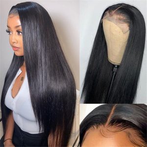 Beginnger-Friendly 4X4 Hd Lace Closure Wigs Human Hair Pre Plucked Hairline Beauty Supply - Image 3