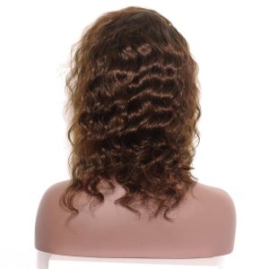 low price lace front wigs Brazilian Human Hair Body Wave Pre-Plucked Natural Hair Line - Image 4