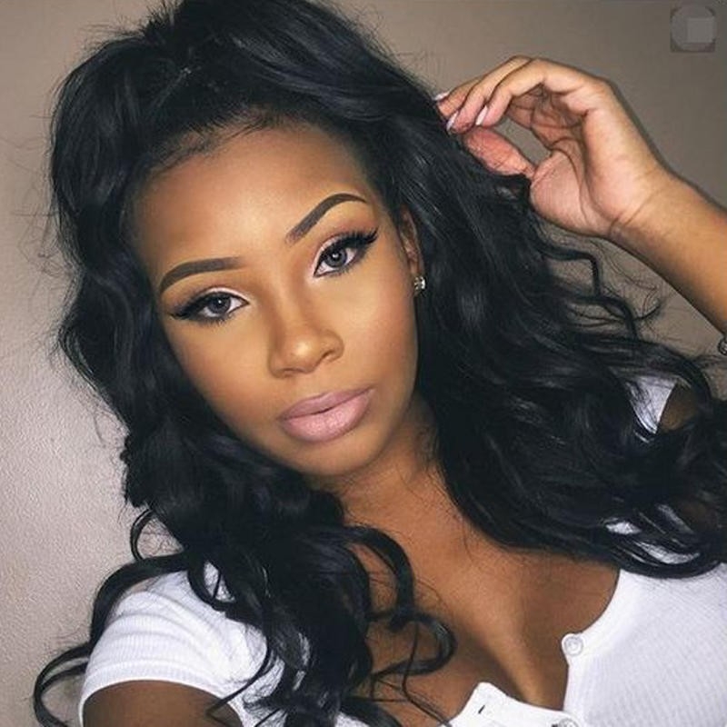 human hair wig stores Pre-Plucked Natural Hair Line 150% Density Wigs Loose Wave Lace Front Ponytail Wigs - Image 5