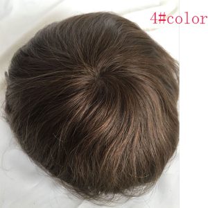 Pwigs Hairpiece 0.06Mm Invisible Thinnest Thin Skin Stock Mens Toupee Super Thin Skin Transparent Poly Hair System 32Mm Slight Wave - Image 17