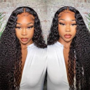 Hd Swiss Lace 13*4 Human Hair Lace Front Wigs Pre Plucked 5*5/4*4 Invisible Lace Curly Wigs - Image 6
