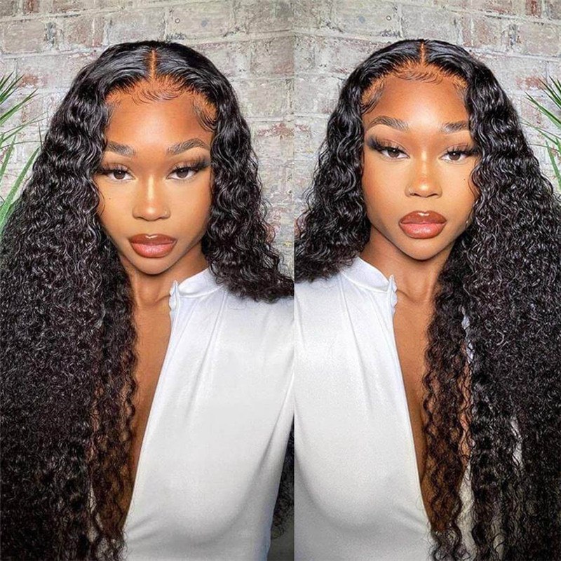 Hd Swiss Lace 13*4 Human Hair Lace Front Wigs Pre Plucked 5*5/4*4 Invisible Lace Curly Wigs - Image 6