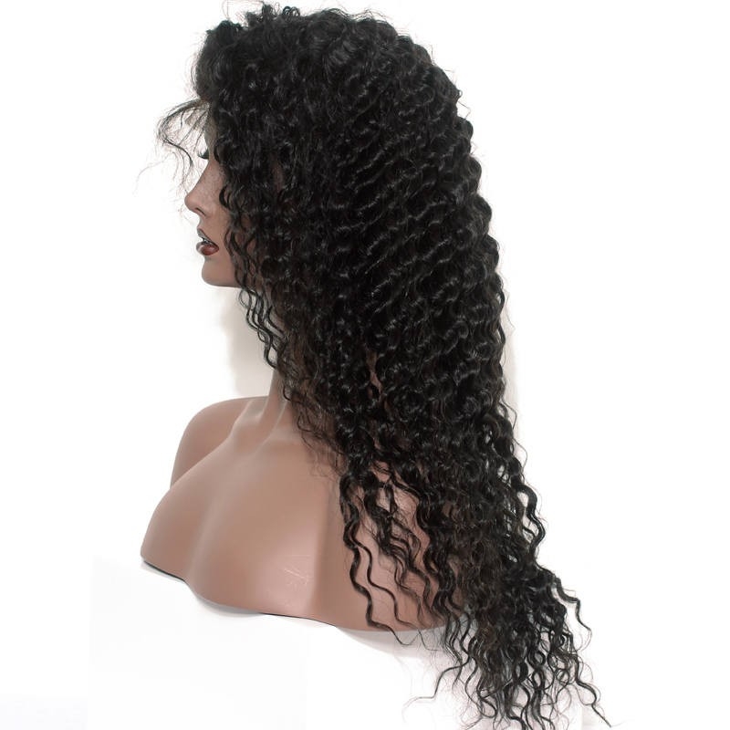 Brazilian Lace Front Wigs Natural Hair Line 250% Density Pre-Plucked Deep Wave Human Hair Lace Wigs Baby Hair Around For Black Women - Image 3