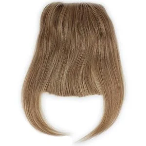 27 # Clip-in Front Hair Bangs Full Fringe Short Straight Hairpieces Brazilian Virgin Human Hair Extensions for women 6-8inch