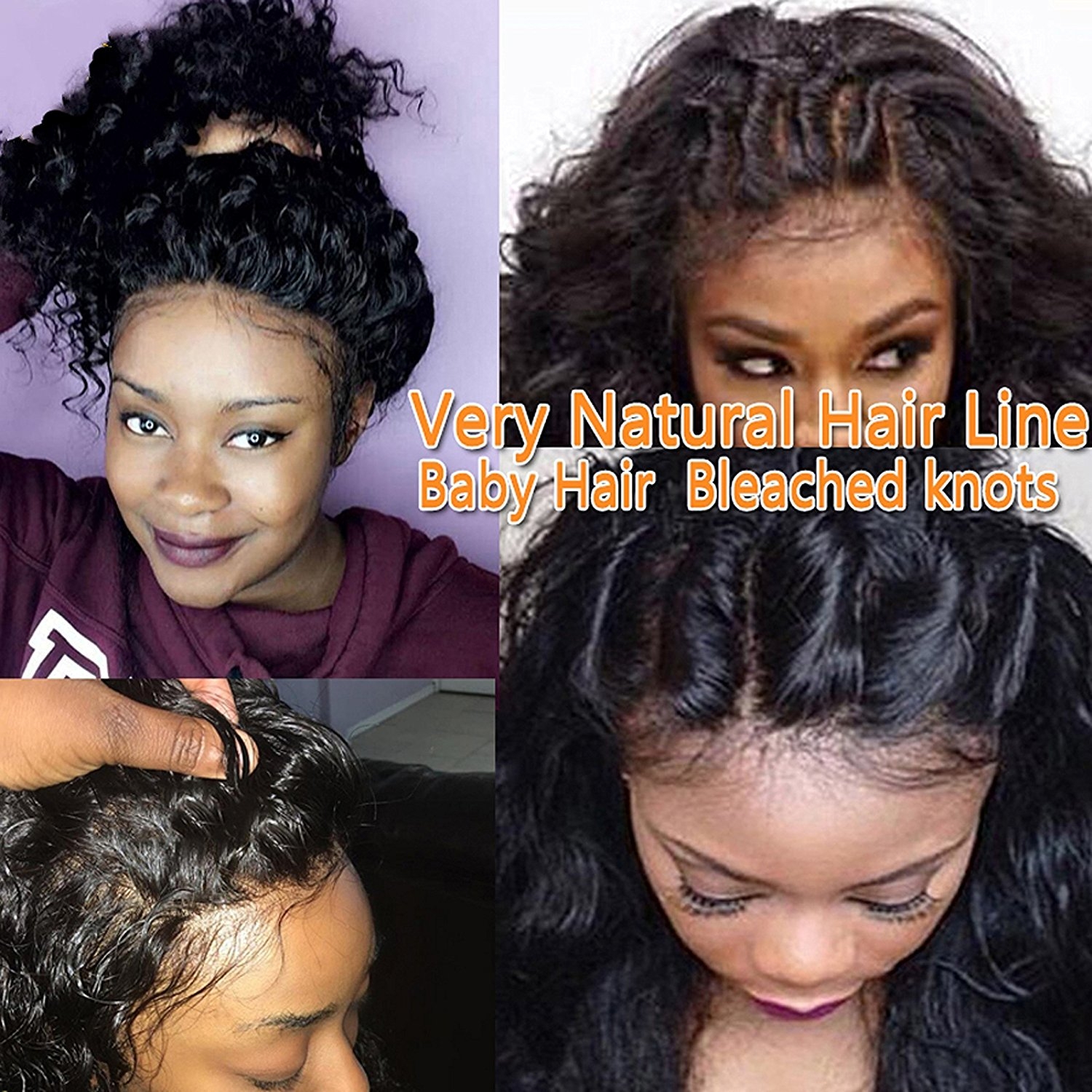 8A Pre Plucked 13X6 Lace Front Wigs 150% density Water Wave Lace Front Human Hair Wigs Glueless Top Lace Wigs with Baby Hair - Image 4