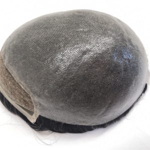 PU Skin Toupee for Men With Franch Lace Frontal 10x8inch Hair Replacement for Men's Hairpiece Human Hair Men Toupee - Image 11