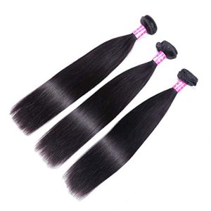 Natural Straight Hair 3 Bundles With Frontal Closure 13x4 Ear To Ear Lace Frontal With Bundles Unprocessed Human Hair - Image 3