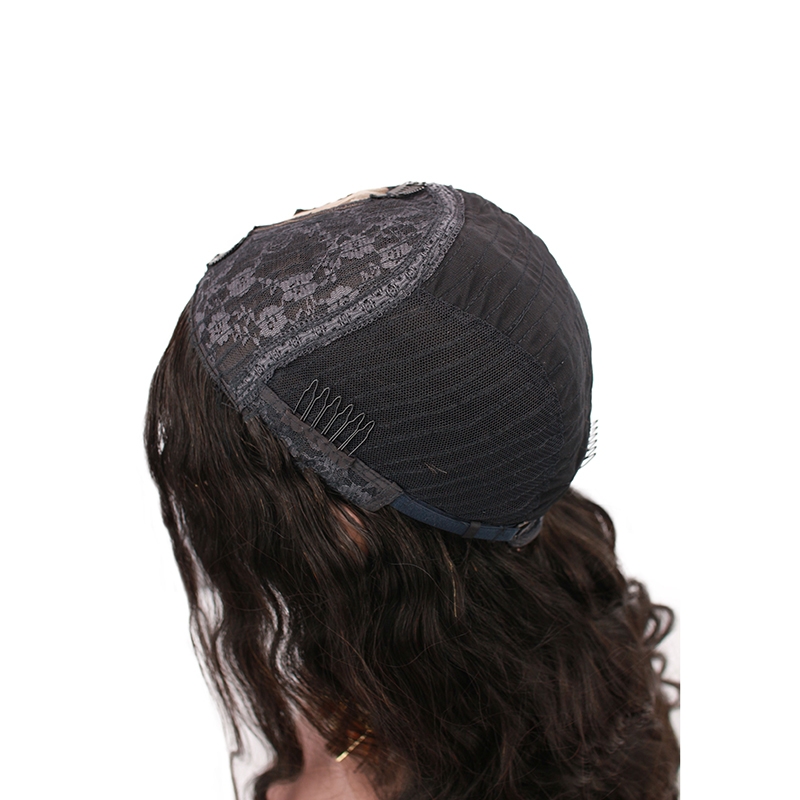 Human Hair U Part Wigs Body Wave Peruvian Remy Hair Wigs With Natural Color Full Density - Image 7