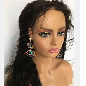 Female Mannequin Head with Shoulders Realistic Mannequin Head for Wig Display PVC Manikin Head With Shoulders Light Brown Color