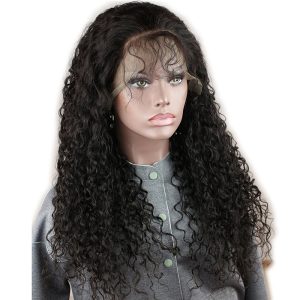 Full Lace Wigs Jerry Curly 10A Unprocessed Brazilian Remy Human Hair Glueless Full Lace Wig Free Part Natural Hairline for Black Women Natural - Image 5
