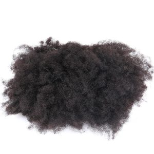 Afro Kinky Curly Ponytail For Women Natural Black Remy Hair 1 Piece Clip In Ponytails Human Hair Products - Image 5
