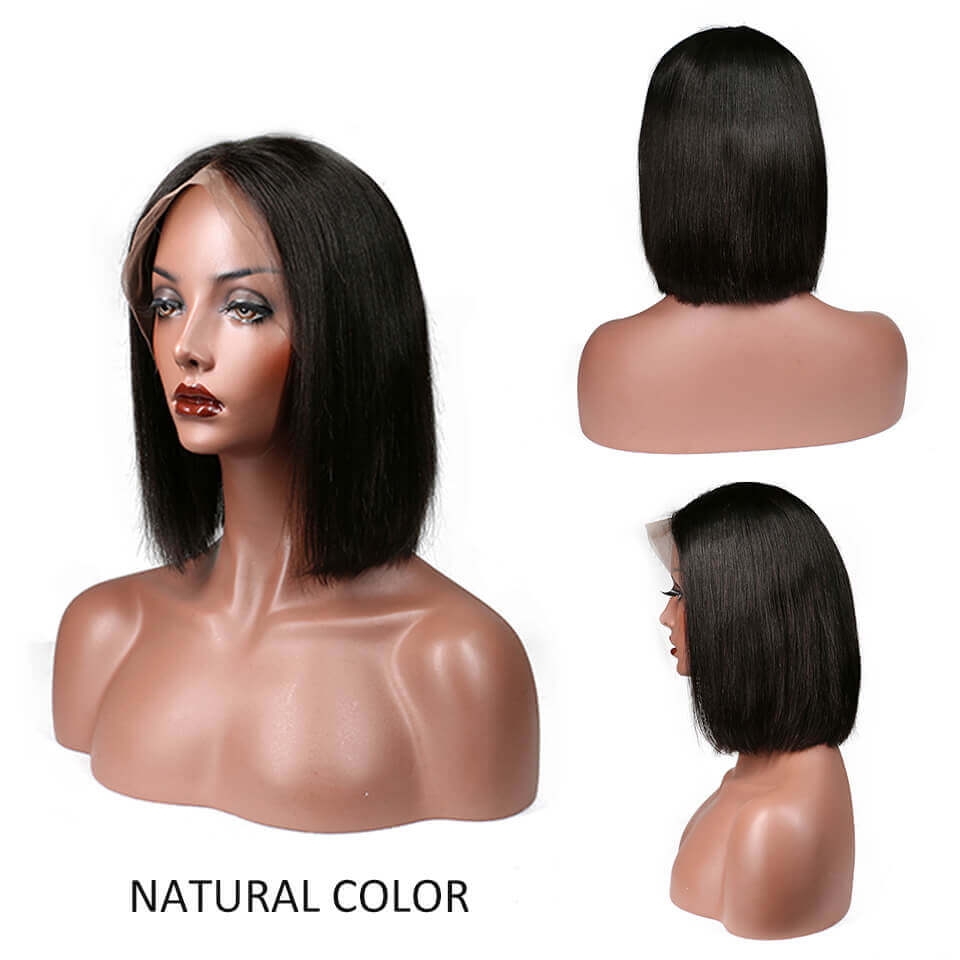 Straight Human Hair Lace Front Wigs Pre Plucked Hair Line With Natural Baby Hair Large Stock Fast Shipping - Image 2
