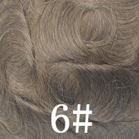Customize Lace Front with PU on Back and Two Side Mens Toupee Cambodian Human Hair System 12A Hairpieces - Image 15