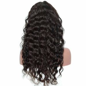 Brazilian Wigs 180% Density Loose Wave Lace Front Ponytail Wigs Pre-Plucked Natural Hair Line - Image 4