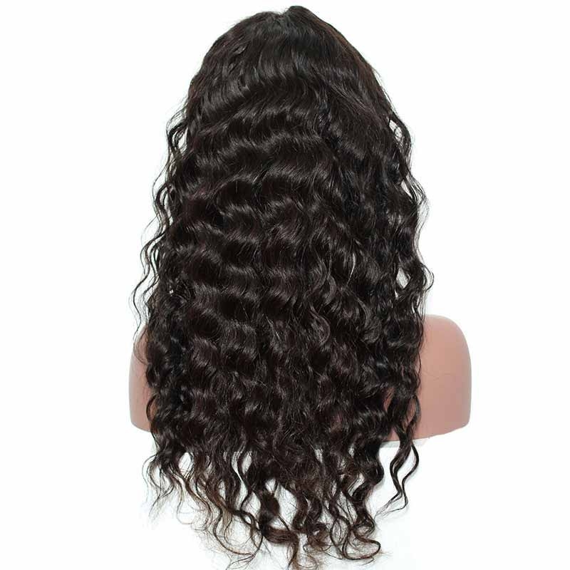 Brazilian Wigs 180% Density Loose Wave Lace Front Ponytail Wigs Pre-Plucked Natural Hair Line - Image 4