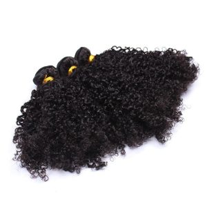 Best Kinky Curly Brazilian Remy Hair 1 Pc Brazilian Hair Weave Bundles 8A Hair Products Curly Human Hair Extensions (1 PC) - Image 4