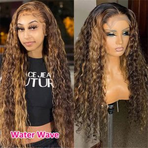 Oreo Highlight Wig Piano Color 4/27 Ombre Deep Wave 13X4/13X6 Hd Lace Front Human Hair Wigs - Image 5