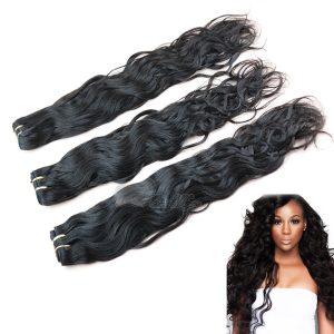 3Pcs Lot Grade 8A Wet And Wavy Brazilian Hair Natural Wave 3 Bundles Natural Hair Color