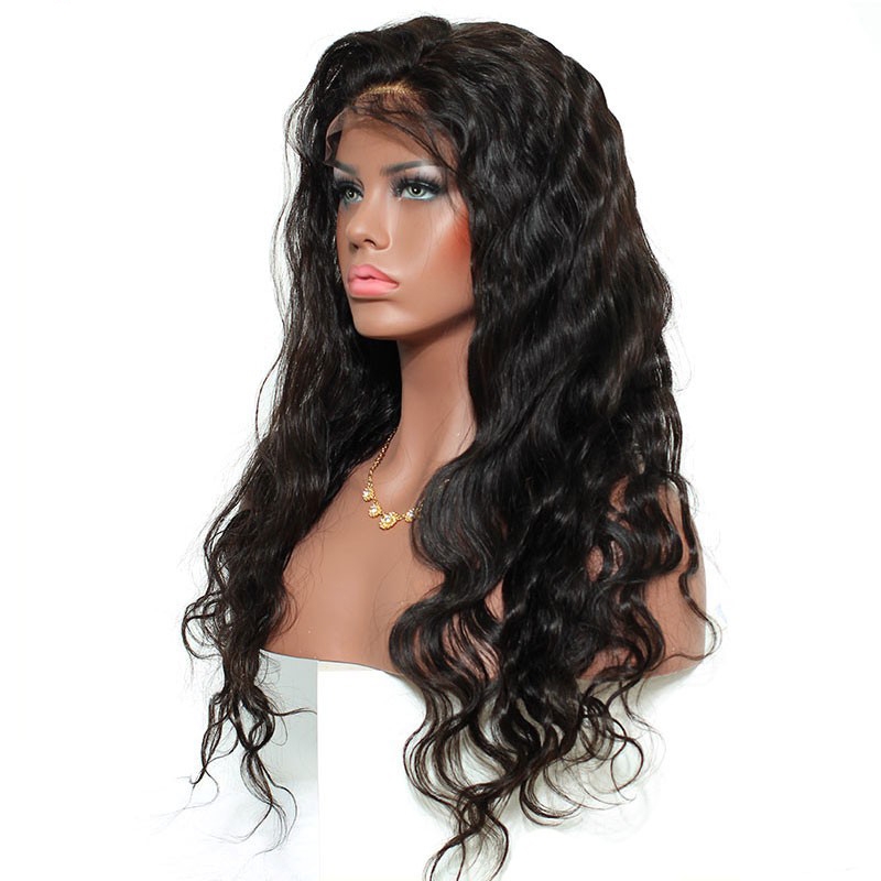 360 Human Hair Wigs Pre Plucked Body Wave Remy Hair Wig Natural Baby Hair No Shedding No Tangle For Sale - Image 2