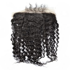 150% Density Lace Frontal 13x6 Deep Wave Brazilian Human Hair Ear To Ear Bleached knots Pre Plucked With Baby Hair - Image 3