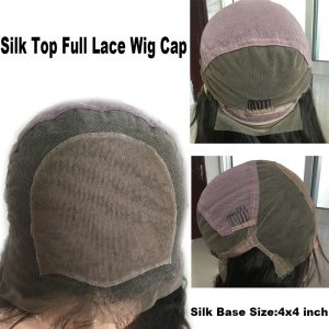Buy Top Grade Glueless Silk Base Full Lace Wig 150% Density Real Human Hair Wigs For Black Women Silk Top Wigs In Stock - Image 5