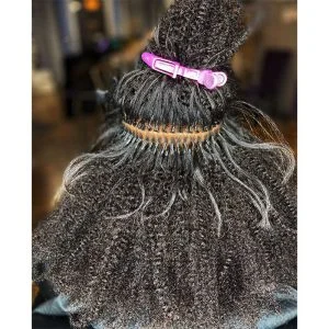 4B 4C Afro Kinky Curly I Tip Microlinks Hair Extensions Brazilian Virgin Human Hair Weave Bundles I Tip Extension 3S Pwigs