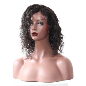 Alternative view of Beautiful Fashion Lace Front Wig Curly Bob Wigs 150% Density Human Hair In Stock