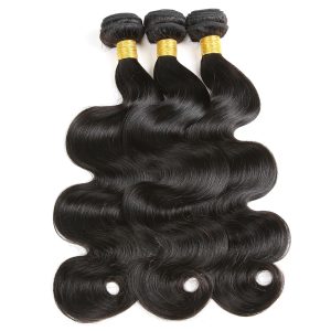 Brazilian Remy Hair Extensions Hair Factory Permanent Hair Extensions 100g/pc Bundles of Weave Body Wave - Image 2