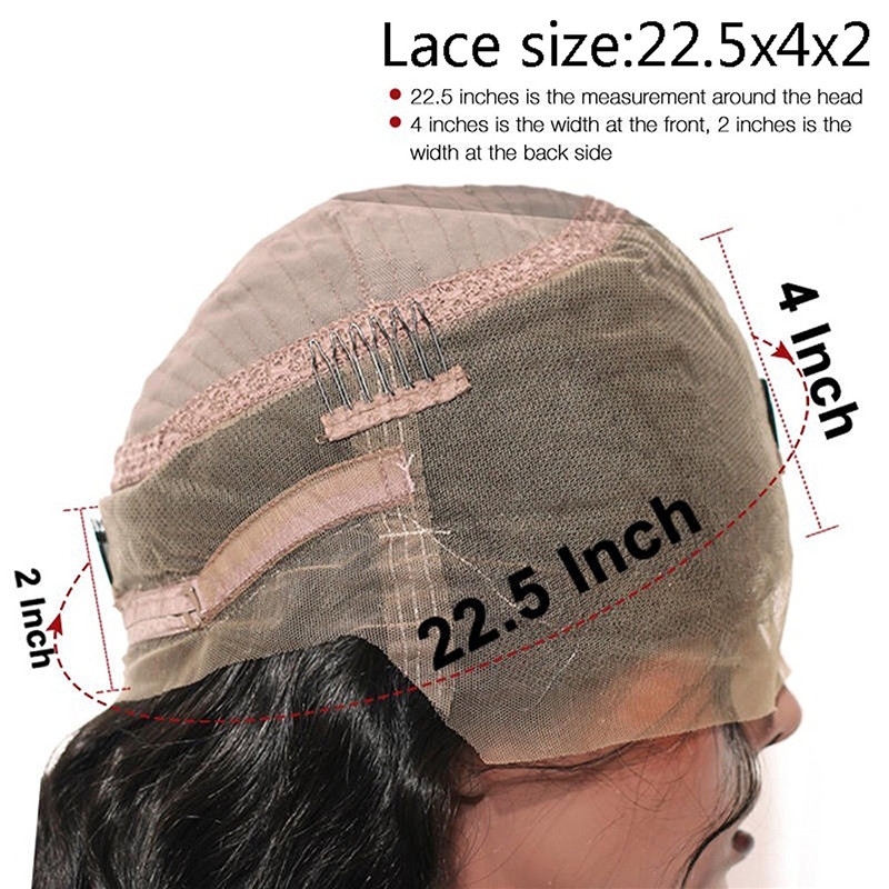 360 Lace Wig 180% 10A Brazilian Human Hair Wigs Deep Curly Free Part Wig with Baby Hair for Women - Image 5