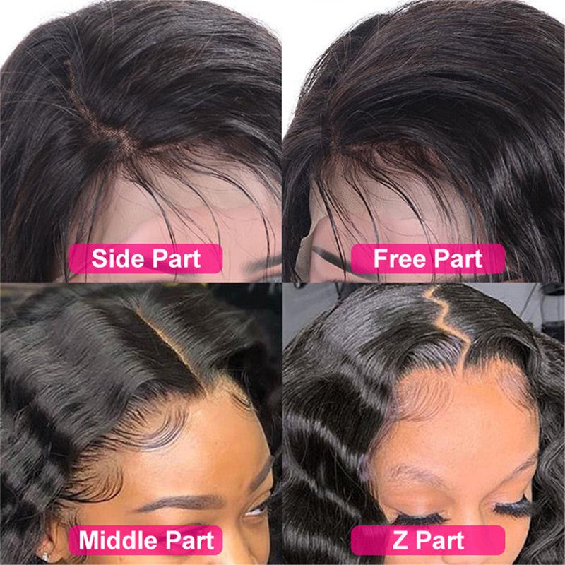 Loose Deep Wave Middle Part 5X5 Hd Closure Wigs Quality Wigs Long Human Hair 30 Inch Wig - Image 4