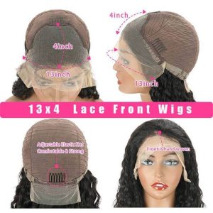 Hd Lace Wigs 13*4 Frontal Wigs Skin Melt Transparent Human Hair Wigs Beauty Supply - Image 8