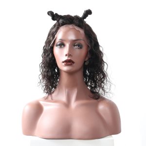 Beautiful Fashion Lace Front Wig Curly Bob Wigs 150% Density Human Hair In Stock - Image 5